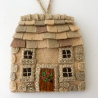Image 4 of PDF Downloadable Pattern  - Little English Cottage ornaments 