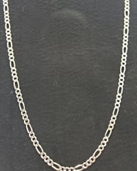 Men's Silver Figaro Chain