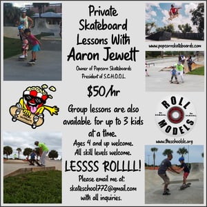 Image of Skateboarding Lessons Gift Certificate
