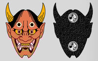 Image 2 of Hannya 2" Enamel Pin
