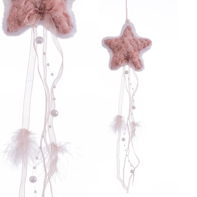 ESTRELLA COLGANTE TELA 