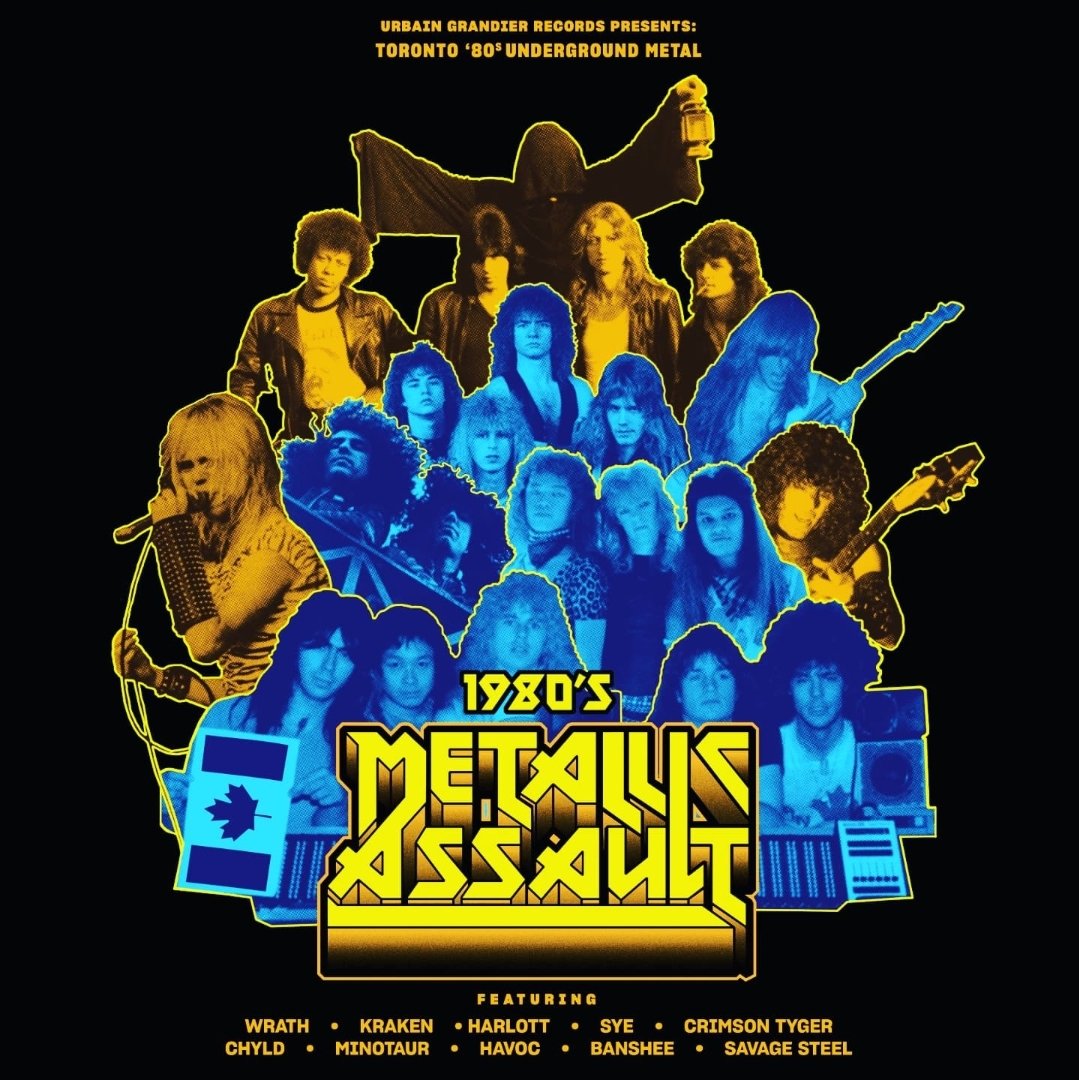 Image of V/A - Metallic Assault LP POSTPAID IN USA