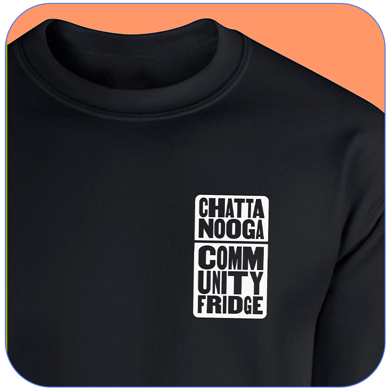 Image of CCF Black/Cream Crewneck Logo Sweatshirt [PREORDER]