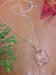 Image of Rectangle White Topaz Pendant 5BB