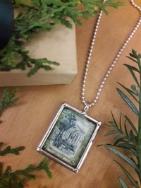 Image 3 of Jamaican Postage Stamp Necklace 4VDE