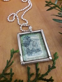 Image 5 of Jamaican Postage Stamp Necklace 4VDE
