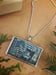 Image of Vintage Texas Stamp Necklace 4VG