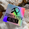 HOLOGRAPHIC SCM STICKER