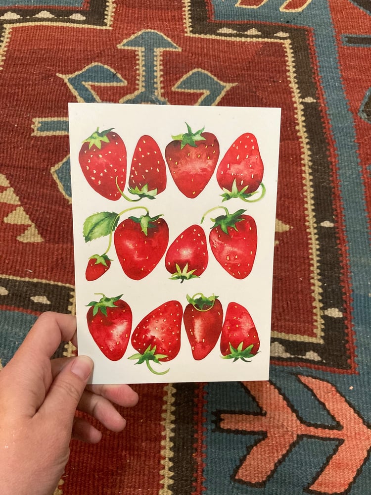 Image of Strawberry Card