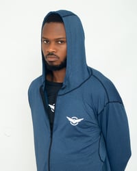 Image 2 of Okobi "Blue Water" Active Hoody