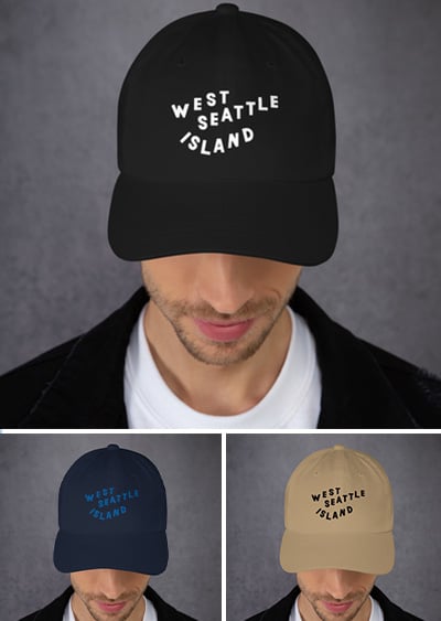 Image of West Seattle Island Dad Hat