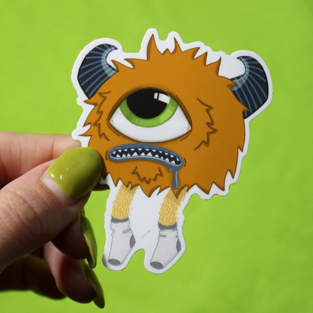 Monster Guy Stickers 