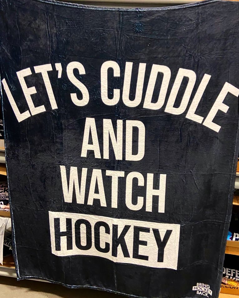 Cuddle & Hockey Blanket 