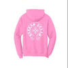 DALLAS HEARTS HOODIE TODDLER TO ADULT SIZES (PINK) TO 