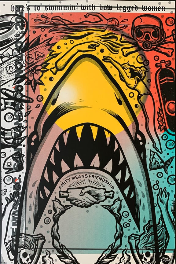 Image of Jaws - Icon Print - Test Print #1