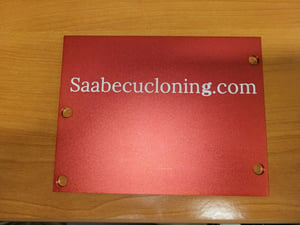 Image of Saab 9-3 2.0T 2003-2011 ECU Heatshield kit