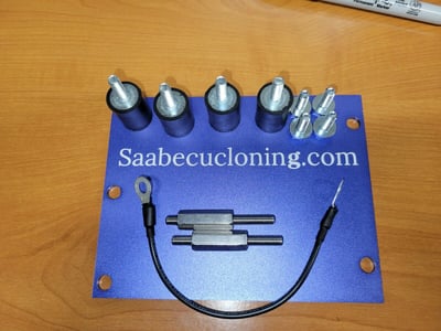 Image of Saab 9-3 2.0T 2003-2011 ECU Heatshield kit