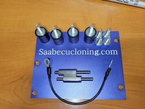 Image of Saab 9-3 2.0T 2003-2011 ECU Heatshield kit