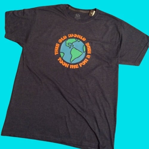  "This old world" tee
