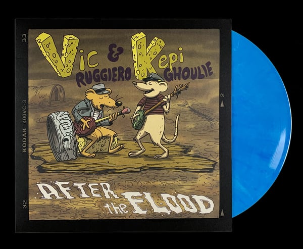Image of LP/CD: Kepi Ghoulie and Vic Ruggiero "After the Flood"