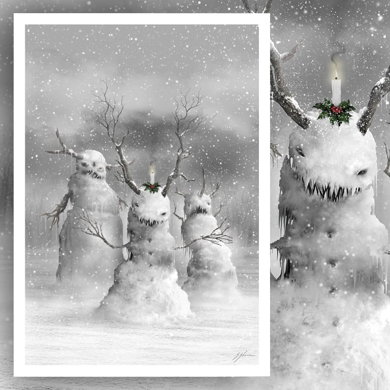 FROST BITERS 12" x 17" Signed Print