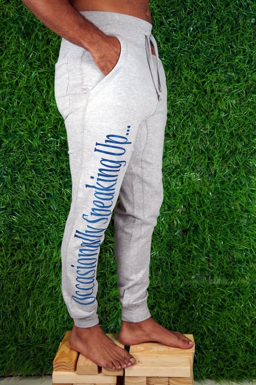 Image of Gray Classic Logo Hoodie/Joggers