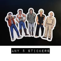Any 5 Character Stickers • 3 Sizes