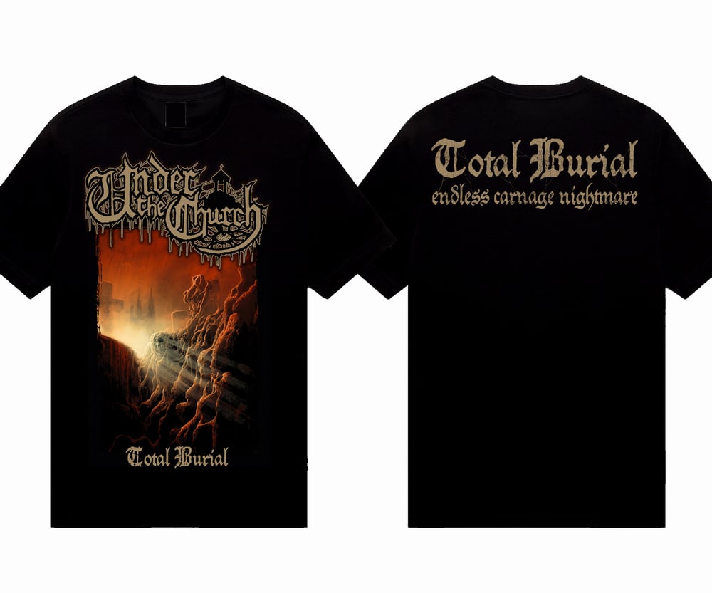 Image of UNDER THE CHURCH (swe) "Endless Carnage Nightmare" T-Shirt