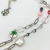 Pink Baby’s Breath - Two-way necklace 