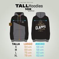Image 4 of Tall hoodie DIAGONAL Black ·LIMITED EDITION·