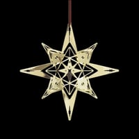 Image 1 of CHRISTMAS STAR 3 Layers - Gold or Silver