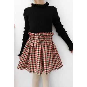 Image of The Cherry Check Skirt 