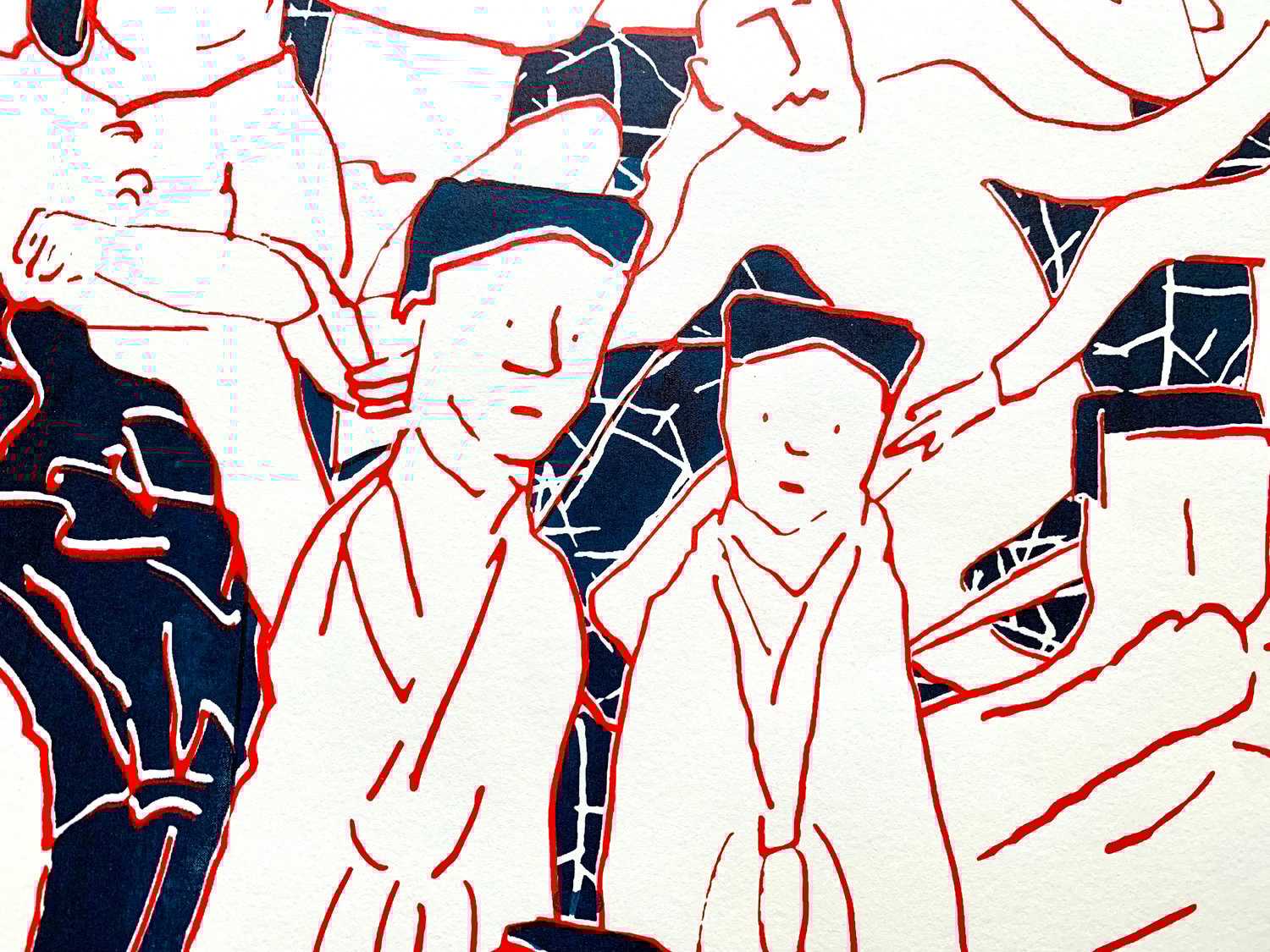 Image of drawing-artefacts-modular-pattern #2