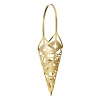 Image 3 of CHRISTMAS CANDY CONE - Gold or Silver