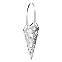 Image 4 of CHRISTMAS CANDY CONE - Gold or Silver