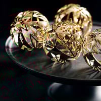 Image 1 of CHRISTMAS BALL - Gold or Silver