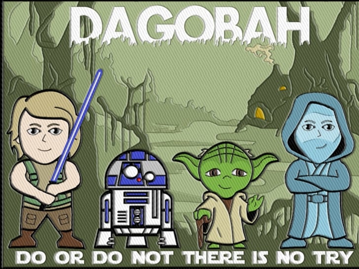 Dagobah 4-piece puzzle patch