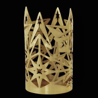 Image 1 of CANDLE HOLDER Small - Gold or Silver