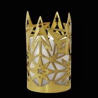 Image 2 of CANDLE HOLDER Small - Gold or Silver