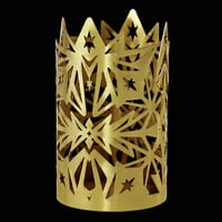 Image 2 of CANDLE HOLDER Big - Gold or Silver