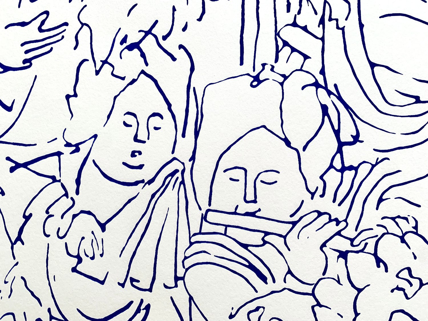 Image of drawing-artefacts-modular-pattern #6