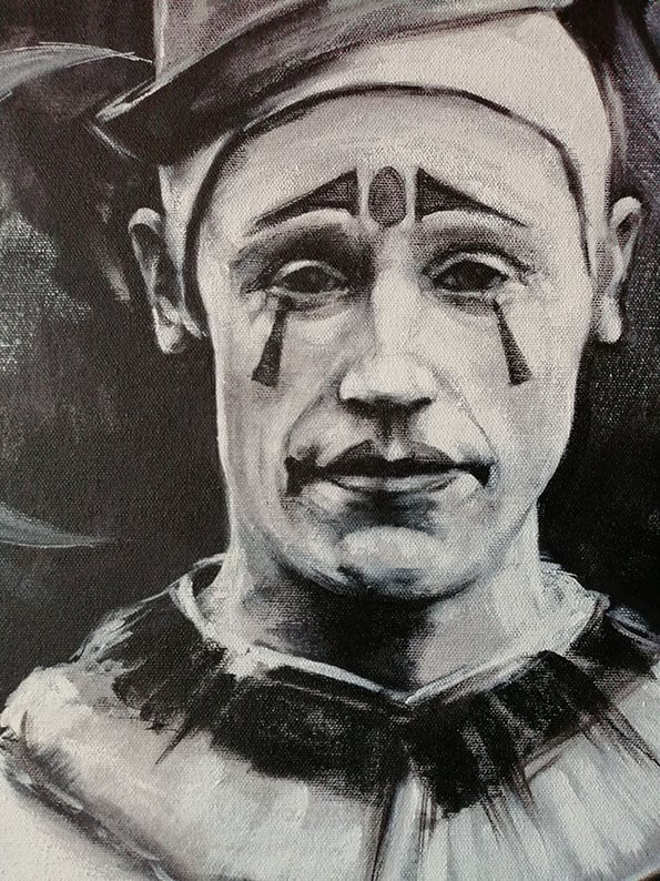 Original Painting<BR>'When the Laughter Fades'