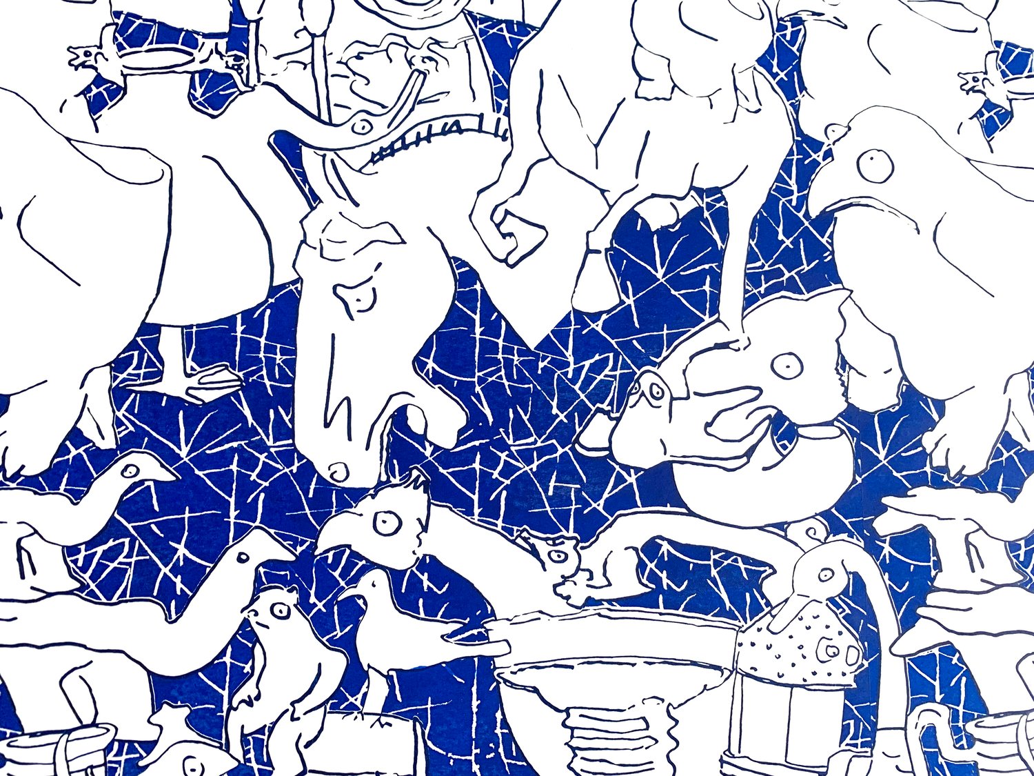Image of drawing-artefacts-modular-pattern #5