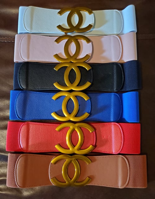 Image of Wide Stretch Elastic Belts