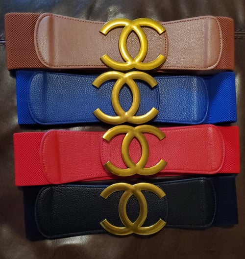 Image of Wide Stretch Elastic Belts