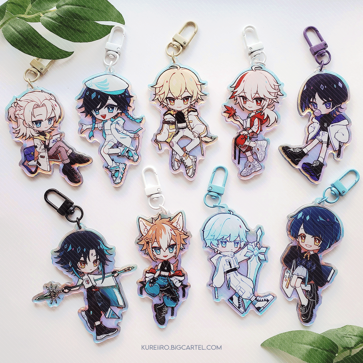 Genshin Impact Fashion Holo Charms Vol. 1 kureiiro