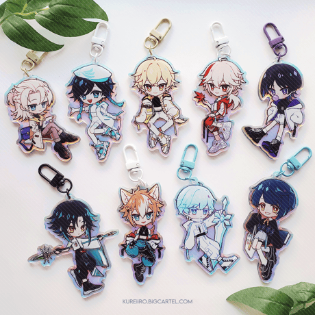 genshin acrylic charms