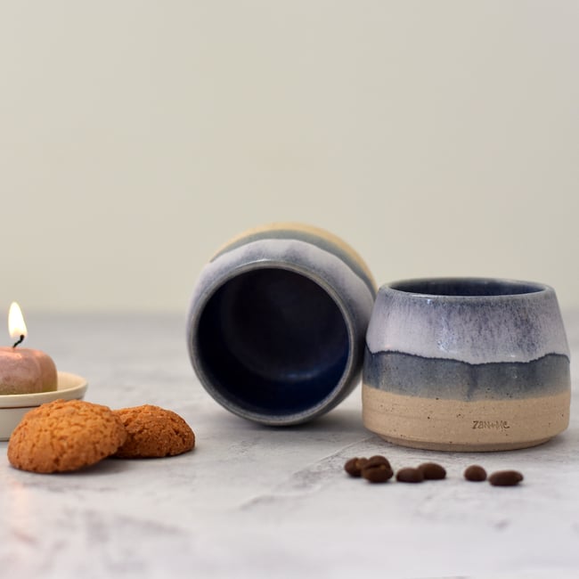 Espresso Cup - Shades of Blue