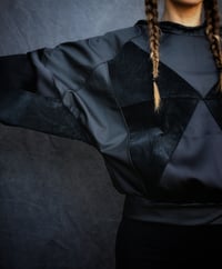 Image 2 of RAYA Hoodie, black black black 