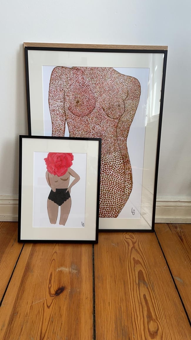 Pointilleuse - Fine Art Print